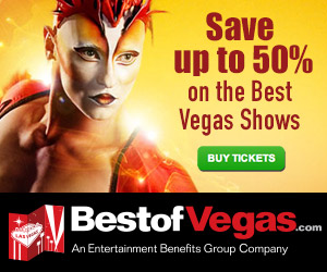 Save up to 50% on the Best Vegas Shows!